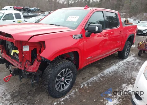 2021 GMC Sierra 1500 4Wd Short Box At4 z USA, uszkodzony, nr VIN 3GTP9EEL0MG344224